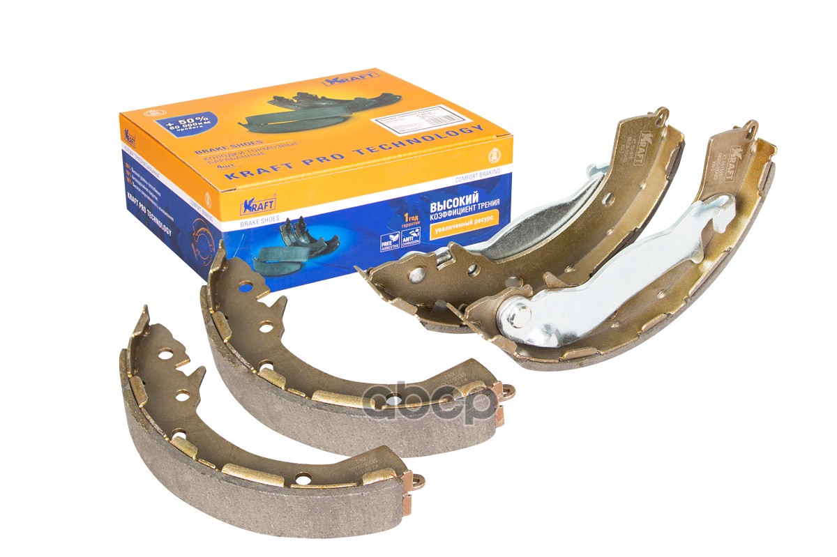 Колодки Барабанные Kraft Kt091515 Kraft арт. KT091515