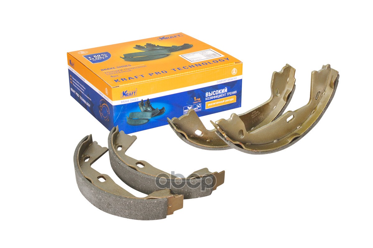 Колодки Барабанные Opel Astf/Oma/B/Veca/B (160X25) Kraft Kt091540 Kraft арт. KT091540