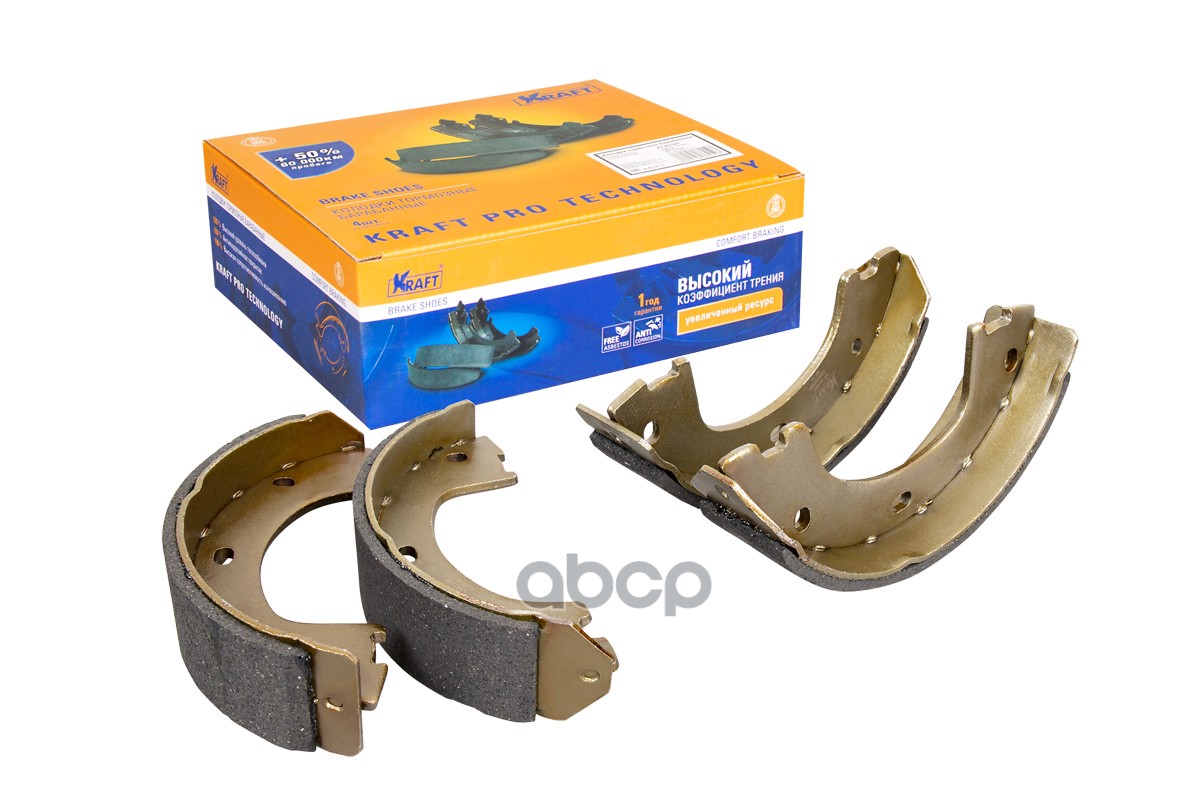 Колодки барабанные Mercedes-Benz Sprinter (06-) KRAFT KT091563 Kraft арт. KT091563