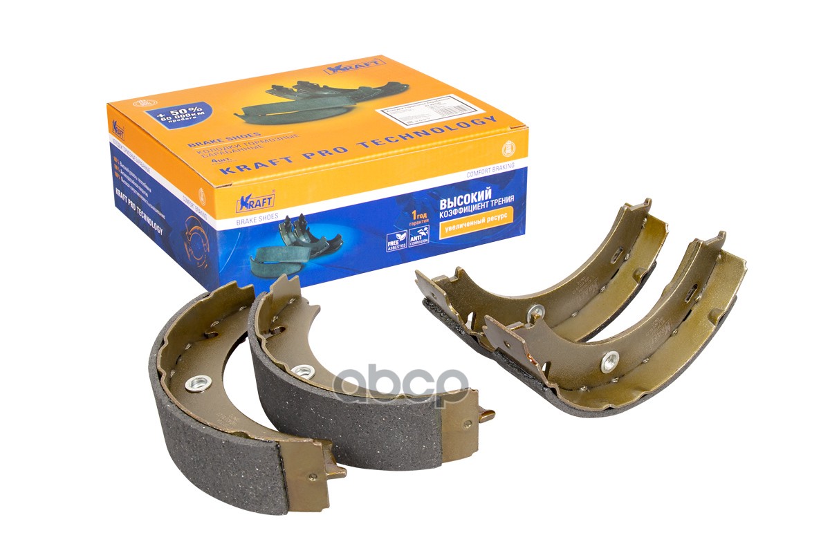 Колодки Барабанные Mercedes-Benz Sprinter (96-) Kraft Kt091564 Kraft арт. KT091564