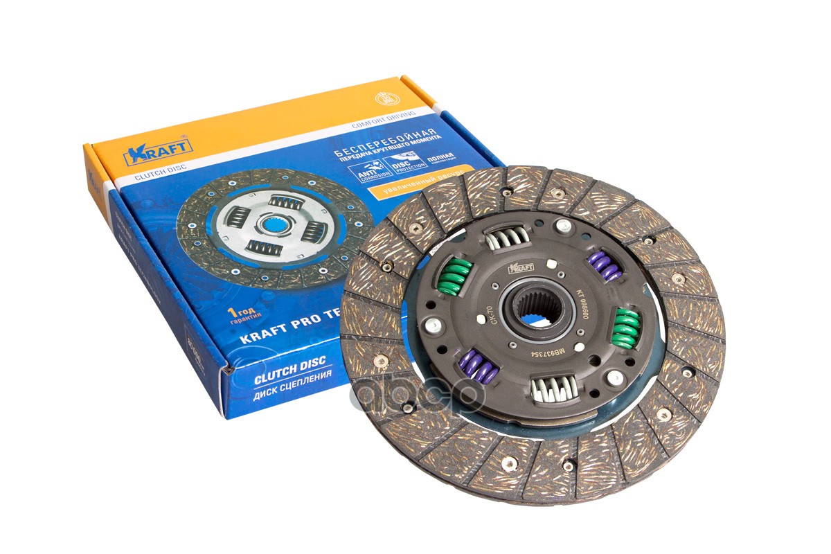 Диск сцепления Renault/Dacia KRAFT KT098600 Kraft арт. KT098600