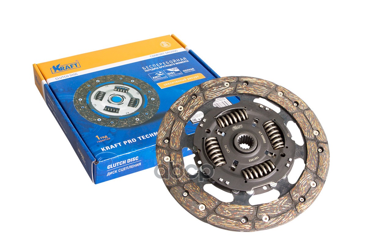 Диск Сцепления Ford С-Max/Volvo/Mazda Kraft Kt098602 Kraft арт. KT098602