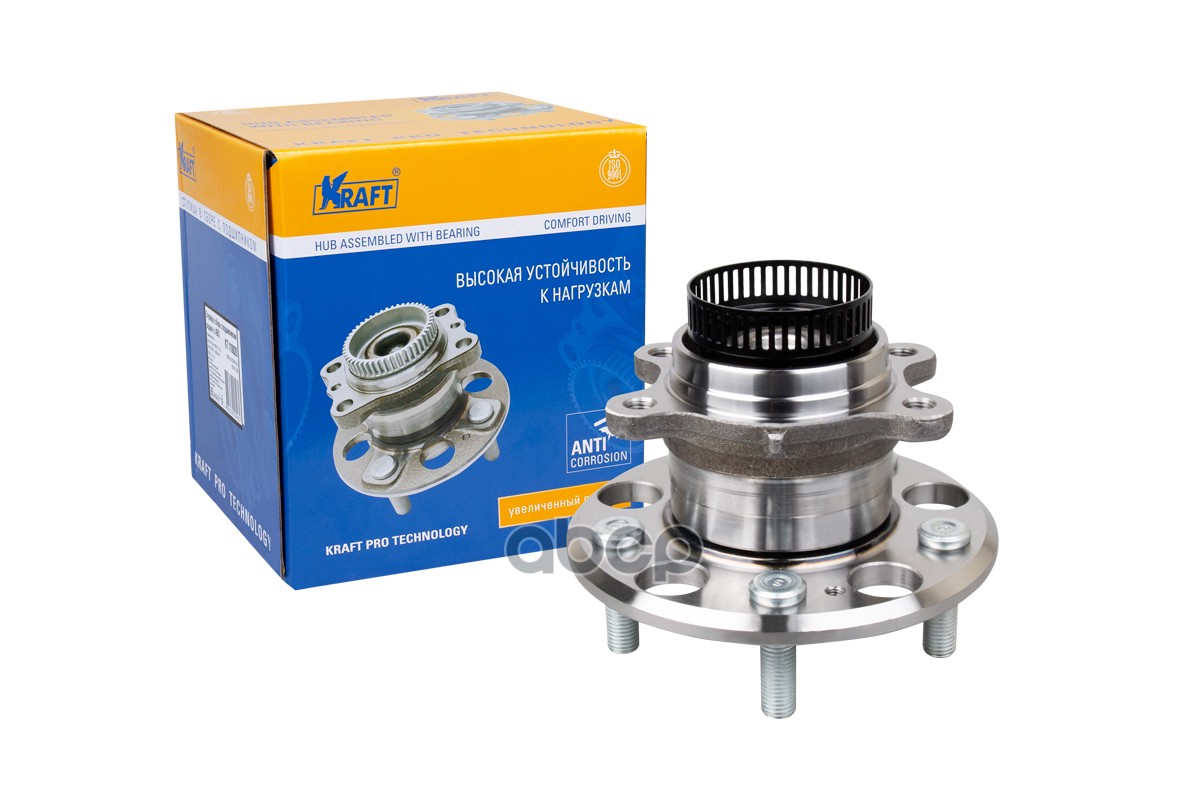 Ступица Задняя В Сборе Hyundai Elantra (06-11), I30 (07-) 1.4-2.0)/Kia Ce Kraft Kt110022 Kraft арт. KT110022