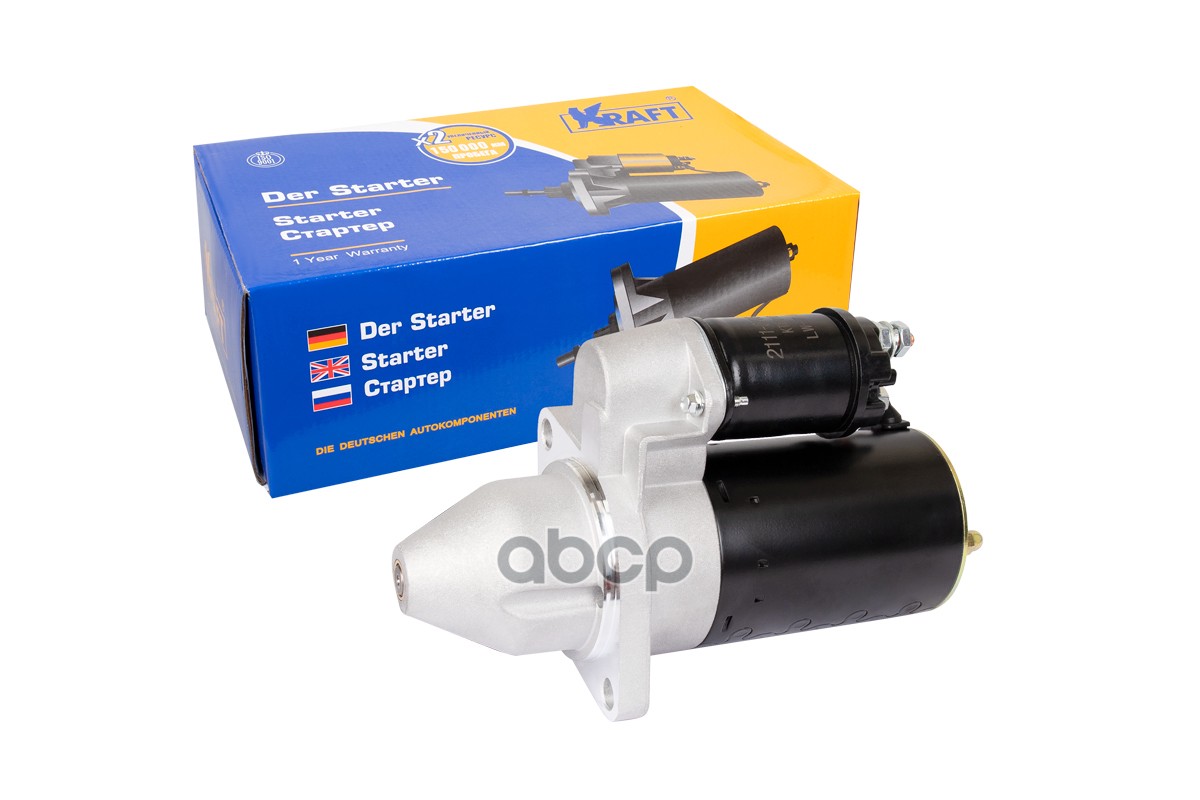 Стартер Ваз-1118 (8Кл), 2115 Kraft Kt201019 Kraft арт. KT201019