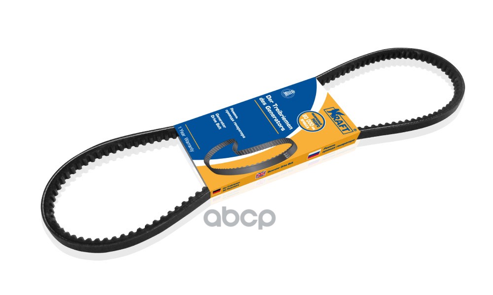 Ремень привода генератора AVX10X713 ВАЗ 2108 (зубчатый) OBER KRAFT KT685280 Kraft арт. KT685280