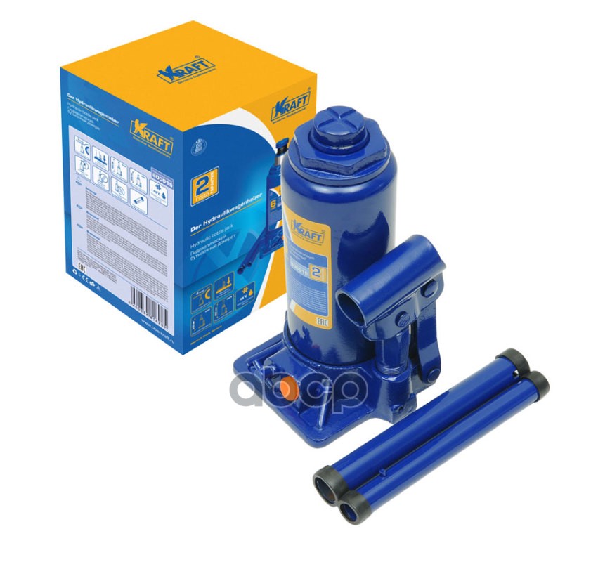 Домкрат Бутылочный 6 Т. Kraft Kt 800015 Kraft Kt 800015 Kraft арт. KT 800015