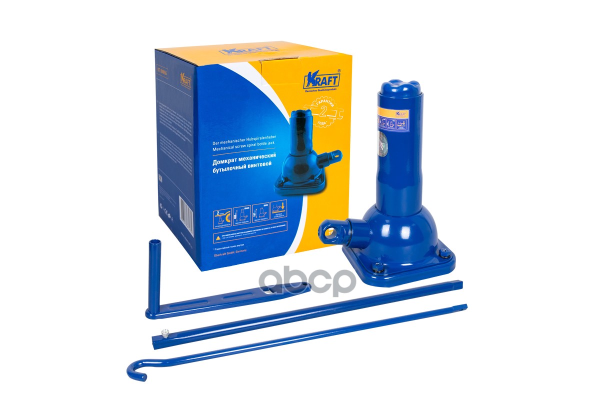 Домкрат Механический Бутылочный 2Т 215-485 Мм Kraft Kt 800057 Kraft Kt 800057 Kraft арт. KT 800057