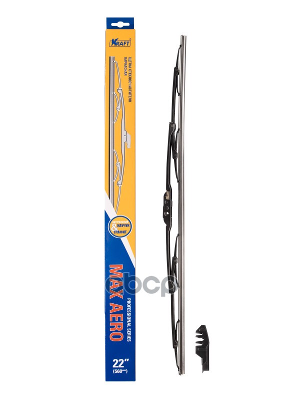 Щетка Стеклоочистителя 560 Мм Каркасная 1 Шт Kraft Max Aero Kt 830042 Kraft арт. KT 830042