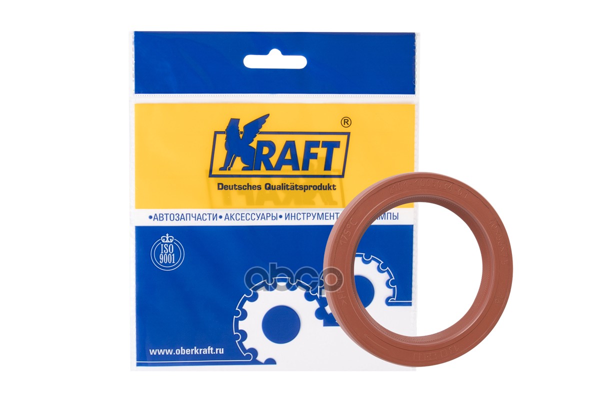 Сальник коленвала передний ВАЗ 2101 OBERKRAFT KRAFT KT885203 Kraft арт. KT885203