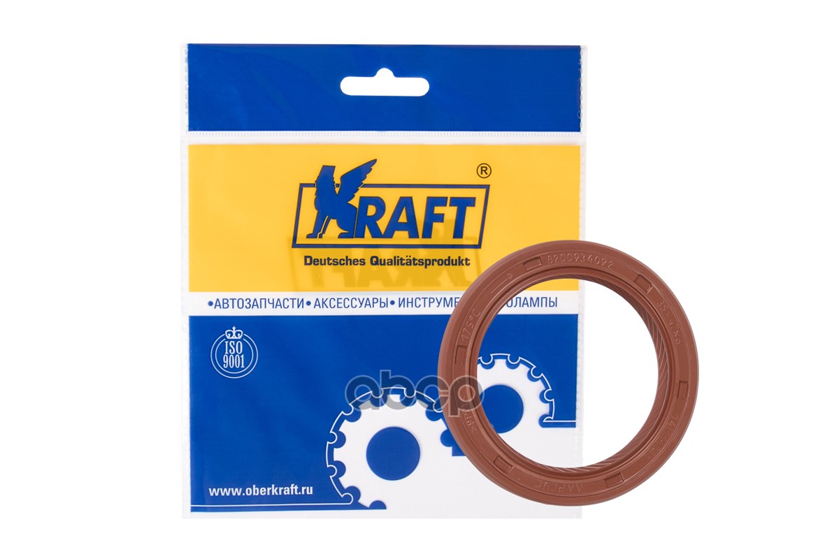 Сальник коленвала передний Lada Largus / Renault Logan OBERKRAFT KRAFT KT885206 Kraft арт. KT885206