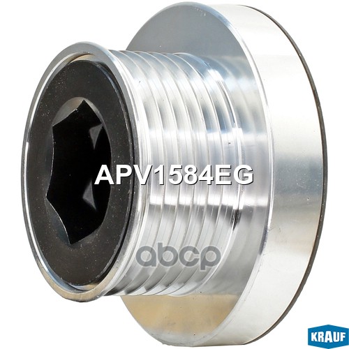 Шкив генератора демпферный Krauf арт. apv1584eg