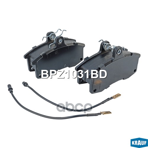 Колодки Тормозные Дисковые Krauf арт. BPZ1031BD