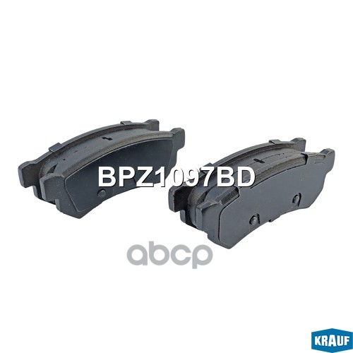 Колодки тормозные дисковые Krauf арт. BPZ1097BD