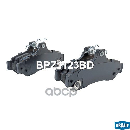Колодки тормозные дисковые Krauf арт. BPZ1123BD