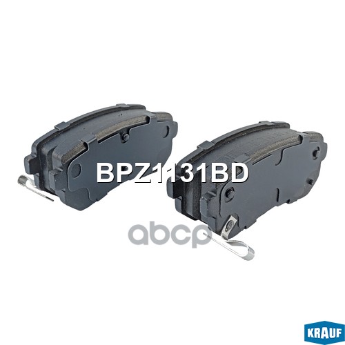 Колодки тормозные дисковые Krauf арт. BPZ1131BD