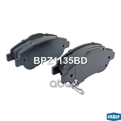 Колодки Тормозные Дисковые Krauf арт. BPZ1135BD
