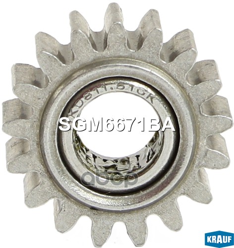Шестерня редуктора стартера (gear wheel) KRAUF SGM6671BA Krauf арт. SGM6671BA