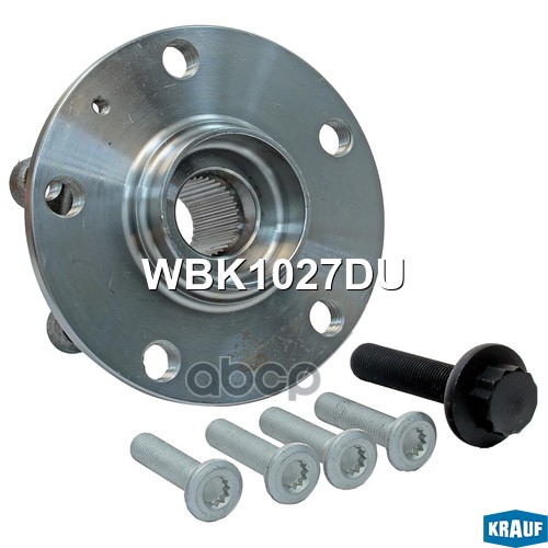 Ступица в сборе [MSR, Kit] SKODA / VW / AUDI / SEAT Krauf арт. WBK1027DU
