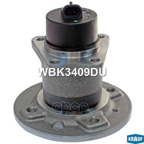 Ступица В Сборе [Задн, Kit] Opel Kadett, Astra, Vectra, Corsa, Zafira, Meriva, Combo Krauf арт. WBK3409DU