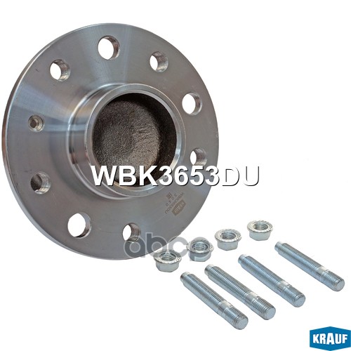 Ступица в сборе [задн, Kit] OPEL Astra (A04,L70), Zafira B (A05), Meriva B (S10)/ VAUXHALL Astra Mk5 Krauf арт. WBK3653DU