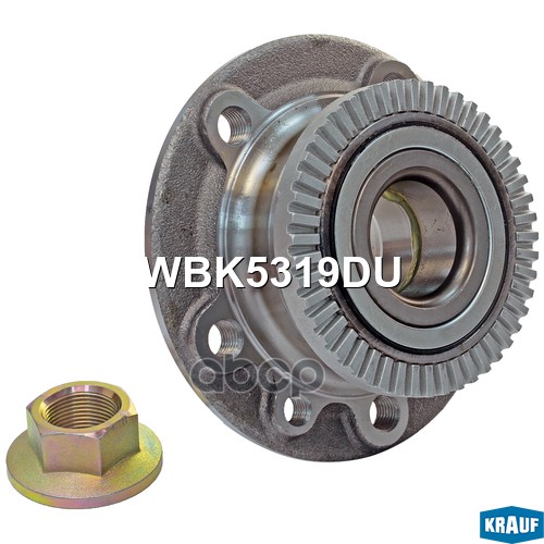 Ступица в сборе [перед, ABS, Kit] OPEL Omega A (V87), Omega B (V94), Senator B (V88) Krauf арт. WBK5319DU