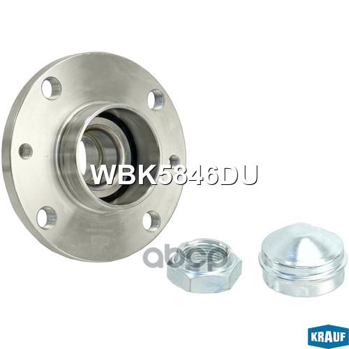 Ступица в сборе с подшипником зад. Citroen NEMO/Fiat 500 (312_)/Ford KA (RU8) 2007 - Krauf арт. WBK5846DU