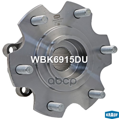 Ступица в сборе MITSUBISHI [задн] Pajero II,III,IV (V30,V60,V80,V6_W,V7_W) Krauf арт. WBK6915DU