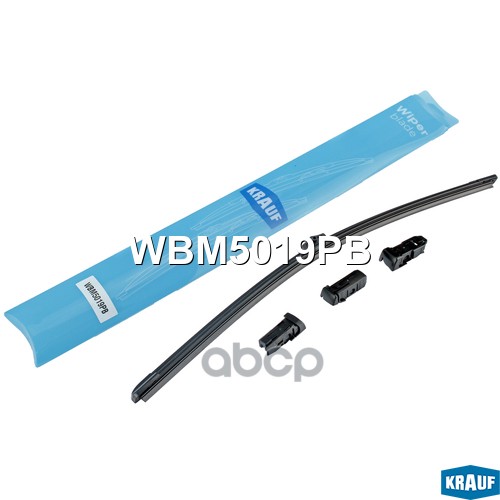 Щетка стеклоочистителя бескаркасная 480мм push button Krauf арт. WBM5019PB