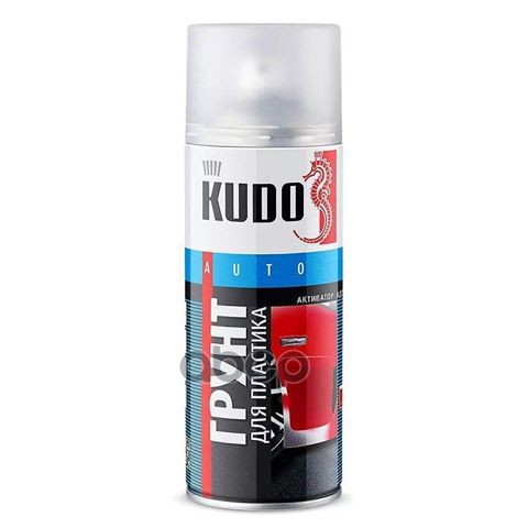 Грунт для пластика прозрачный, активатор адгезии, 520 мл. KUDO KU-6000 Kudo арт. KU-6000