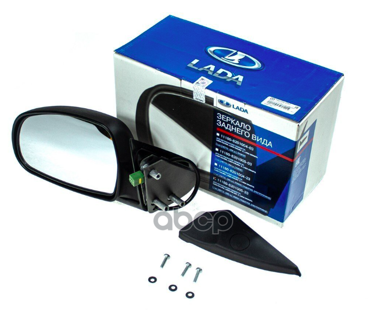 Зеркало заднего вида ВАЗ-1118 левое с электроприводом LADA 11180820100523 LADA арт. 11180820100523
