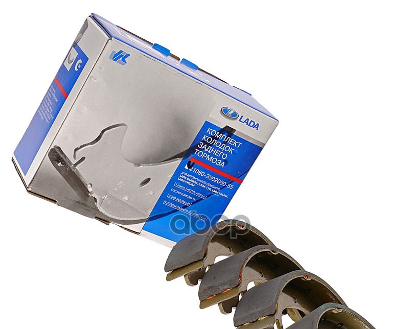 Колодки Тормозные Задние  Ваз 2108, 2110, 2170, 1118, 2190, 2192 LADA арт. 21083502090
