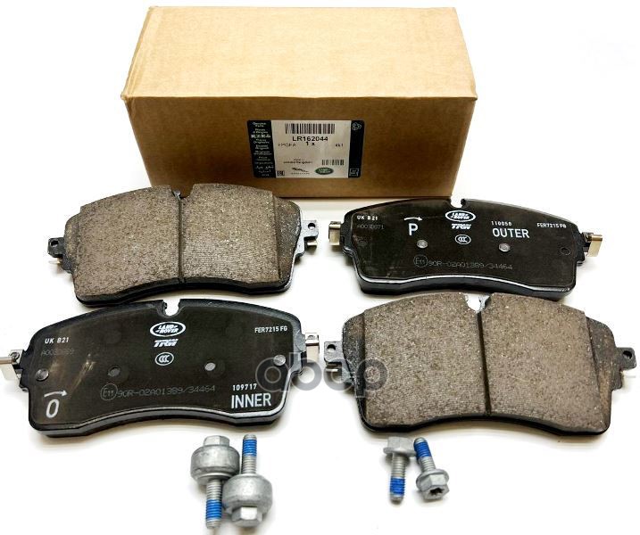 Колодки Тормозные Передние Lglwlr Lr162044 LAND ROVER арт. LR162044