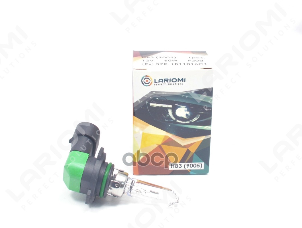 Лампа Галогенная Hb3 12V 60W P20d (Коробка 1 Шт.) LARIOMI арт. LB11016C1