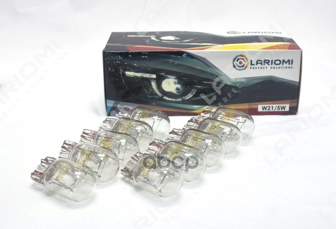 Лампа Накаливания W21 5W 12V 21 5W W3x16q LARIOMI арт. LB21029CP
