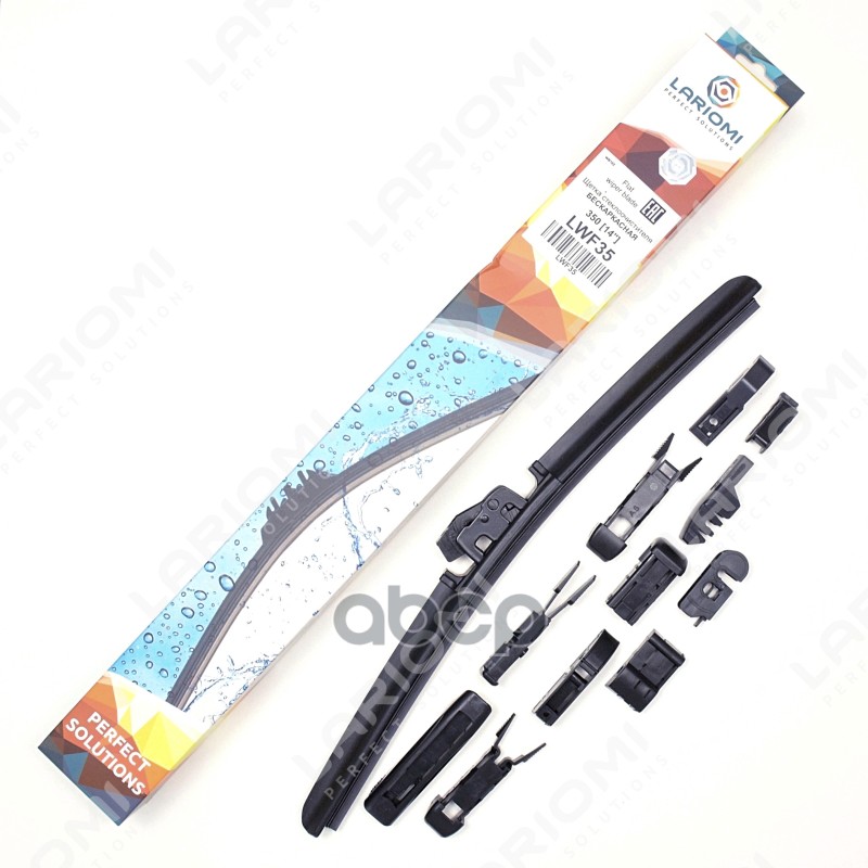 Щетка Стеклоочистителя Бескаркасная 350 Мм LARIOMI арт. LWF35