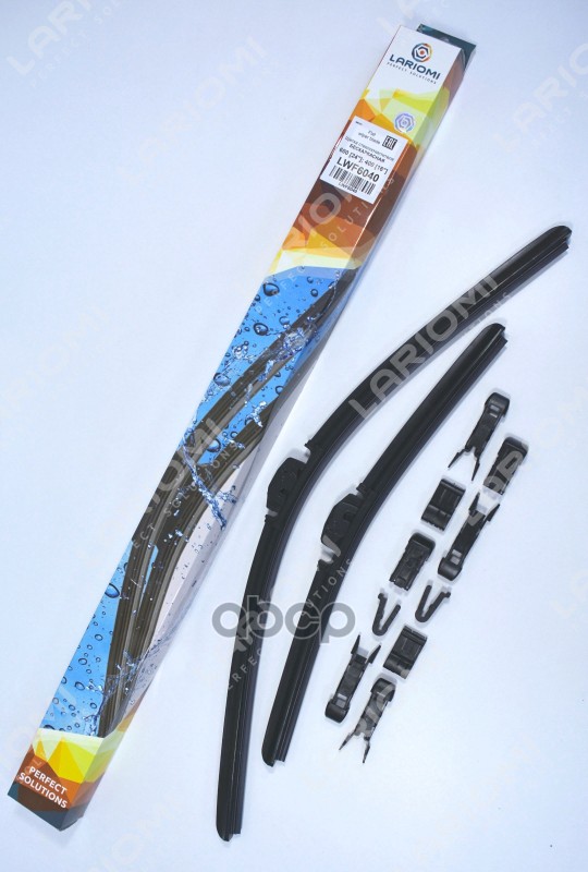 Щетка Стеклоочистителя 600/400 Мм Бескаркасная Комплект 2 Шт Lariomi Lwf6040 LARIOMI арт. LWF6040