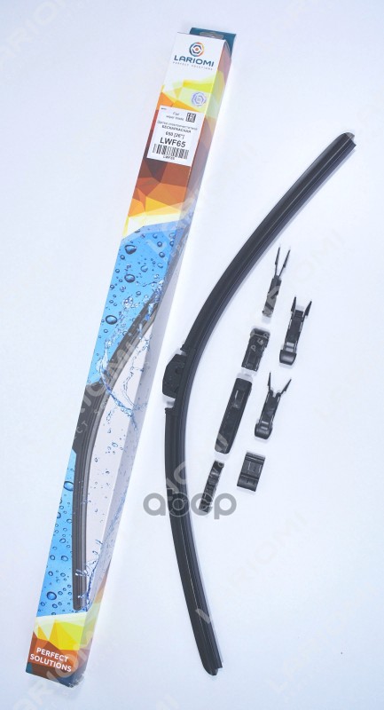 Щетка Стеклоочистителя Бескаркасная 650 Мм LARIOMI арт. LWF65