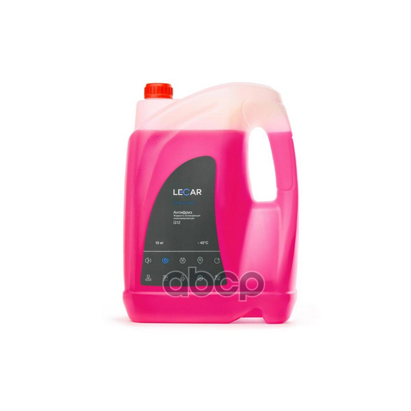 Антифриз LECAR G12 G12 готовый -40C красный 10 л LECAR000081210 LECAR арт. LECAR000081210