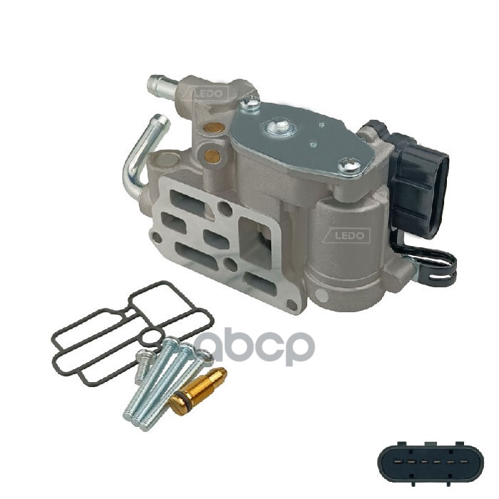 LEDO Датчик-регулятор холостого хода на Mitsubishi Lancer 6-7 1.6 / Colt-4 / Galant-7 1.8-2.0L. LEDO арт. 80045lsi