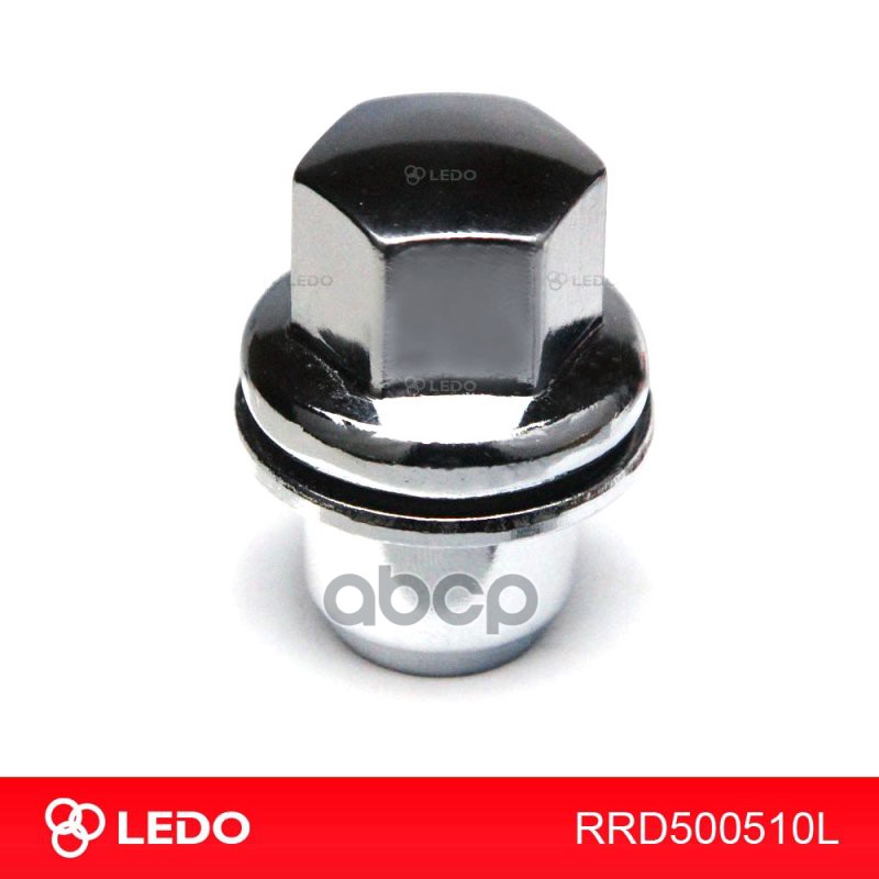 LEDO Гайка колеса на диск Land Rover M14*1.5 хром литая RRD500510 LEDO арт. rrd500510l