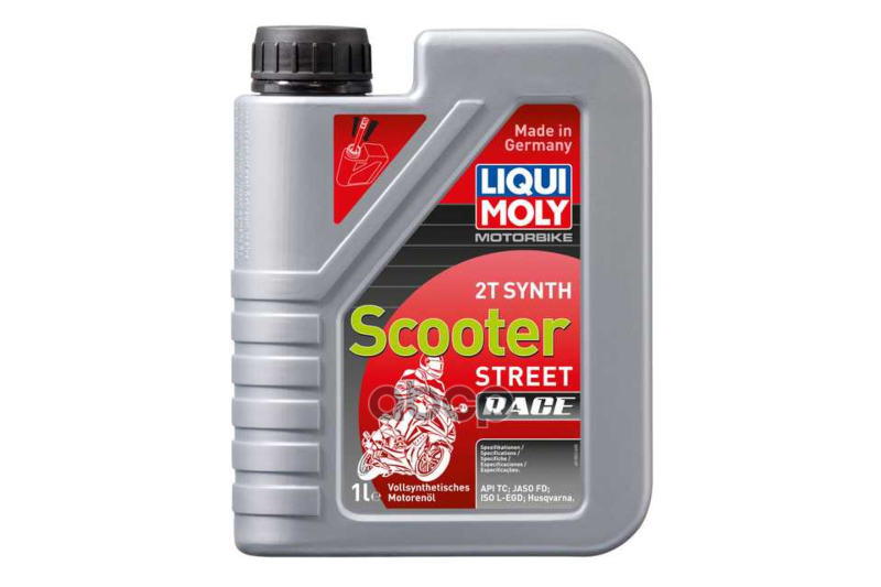 Масло моторное Motorbike 2T Synth Scooter Street Race (1л) LIQUI MOLY арт. 1053
