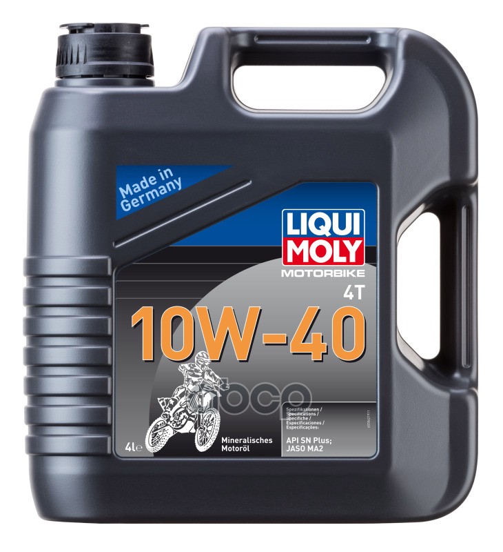 Масло моторное Motorbike 4T 10W-40 Basic Offroad (минеральное) (4 л.) LIQUI MOLY арт. 3062
