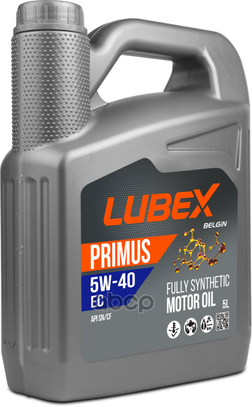 LUBEX Масло Моторное Primus Ec 5W-40  5L