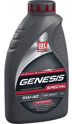 LUKOIL Масло Моторное Лукойл Genesis Special Advanced 5W40 1Л