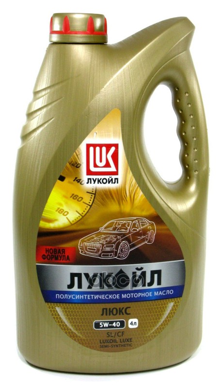 LUKOIL Масло моторное полусинтетическое Люкс 5W40 SL/CF 4л