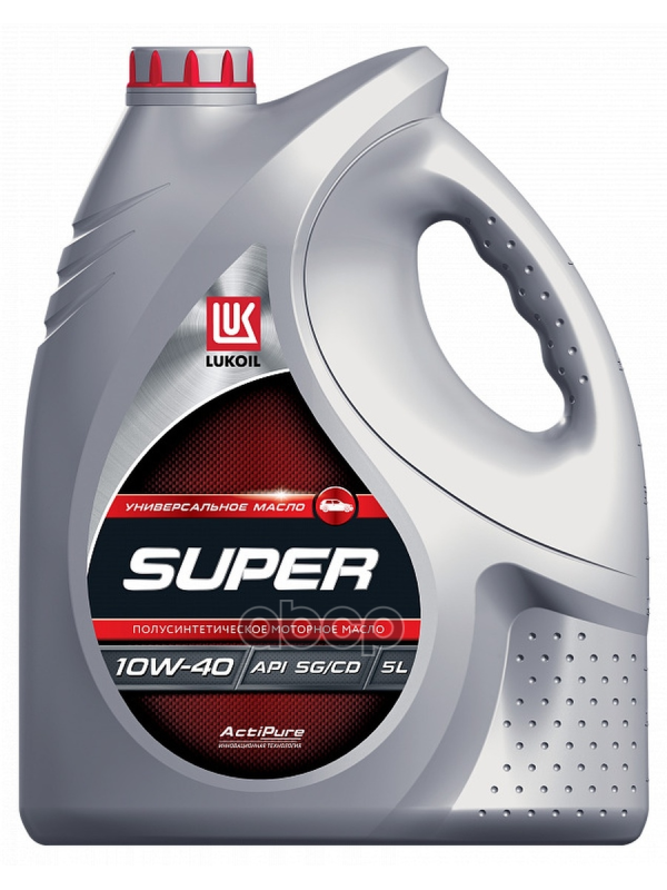 LUKOIL Масло моторное полусинтетическое Super 10W40 SG/CD 5л