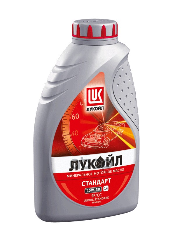 LUKOIL Масло моторное LUKOIL СТАНДАРТ 10W-30, API SF/CC 1л 19430