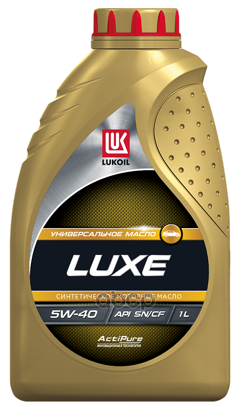 LUKOIL Масло моторное синтетическое LUKOIL LUXE 5W-40, API SN/CF 1Л 207464