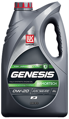 LUKOIL Масло моторное LUKOIL GENESIS ARMORTECH DPF/GPF JP 0W-20 4Л 3149925