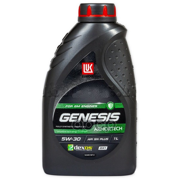 LUKOIL Масло моторное синтетическое Genesis Armortech DX1 5W30 SP, GF-6A 1л